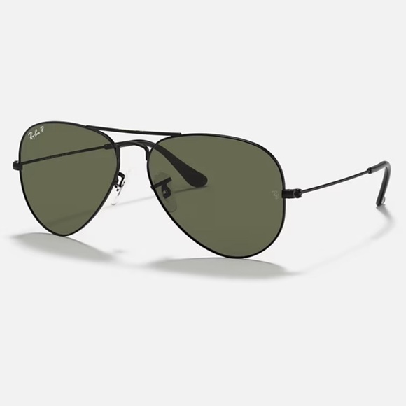 Ray Ban Aviator Classic Polarized Sunglasses - Picture 1 of 9